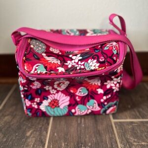 Vera Bradley Pink Floral Lunch Bag